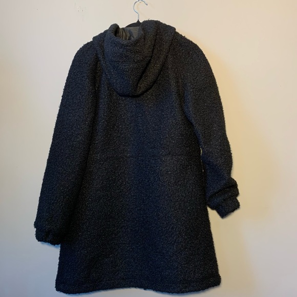 BCBG Womens Boucle Cold Weather Walker Coat - Gray - Size Small - Picture 4 of 4